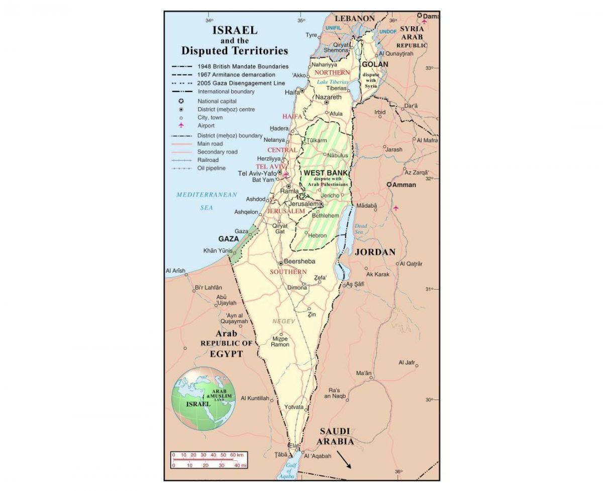 peta dari bandara israel