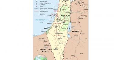 Peta dari bandara israel