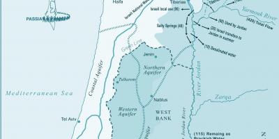 Peta israel sungai